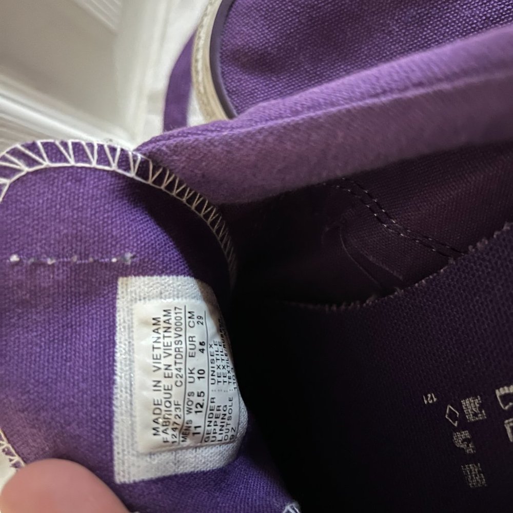 EUC CTAS low top kicks with cushion ankle (11M; 12.5W) - Picture 6 of 6